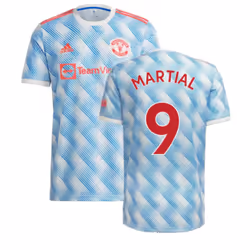 Man Utd 2021-2022 Away Shirt (MARTIAL 9) - 3XL