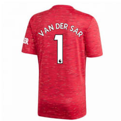 2020-2021 Man Utd Adidas Home Football Shirt (VAN DER SAR 1) - XXL
