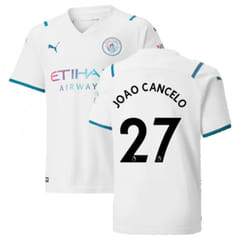2021-2022 Man City Away Shirt (Kids) (JOAO CANCELO 27) - MB