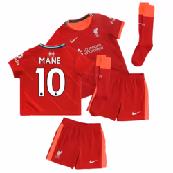 Liverpool 2021-2022 Home Little Boys Mini Kit (MANE 10) - LB