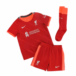 Liverpool 2021-2022 Home Little Boys Mini Kit (MANE 10) - LB