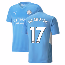 2021-2022 Man City Home Shirt (DE BRUYNE 17) - XXL