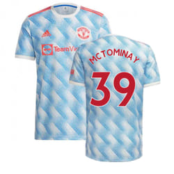 Man Utd 2021-2022 Away Shirt (McTOMINAY 39) - XL