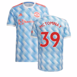 Man Utd 2021-2022 Away Shirt (McTOMINAY 39) - 3XL
