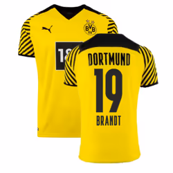 2021-2022 Borussia Dortmund Home Shirt (Kids) (BRANDT 19) - XXLB