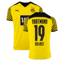2021-2022 Borussia Dortmund Home Shirt (Kids) (BRANDT 19) - XXLB