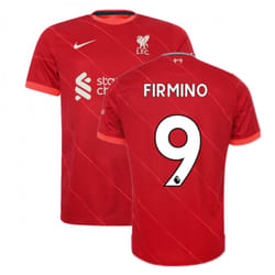 Liverpool 2021-2022 Home Shirt (Kids) (FIRMINO 9) - XSB
