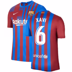 2021-2022 Barcelona Home Shirt (XAVI 6) - L