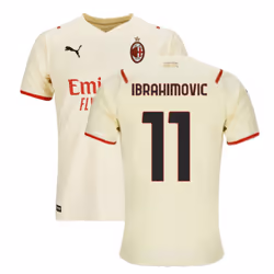 2021-2022 AC Milan Away Shirt (IBRAHIMOVIC 11) - XXL