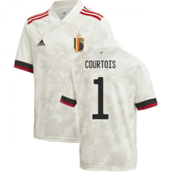 2020-2021 Belgium Away Shirt (Kids) (COURTOIS 1) - SB