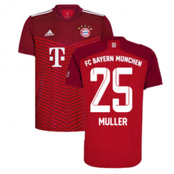 2021-2022 Bayern Munich Home Shirt (MULLER 25) - M