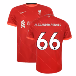 Liverpool 2021-2022 Home Shirt (Kids) (ALEXANDER ARNOLD 66) - XSB