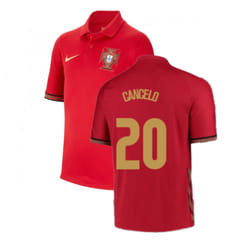 2020-2021 Portugal Home Nike Shirt (Kids) (Cancelo 20) - SB