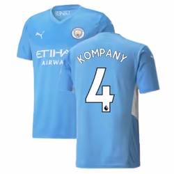 2021-2022 Man City Home Shirt (KOMPANY 4) - XXL