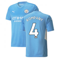2021-2022 Man City Home Shirt (KOMPANY 4) - XXL