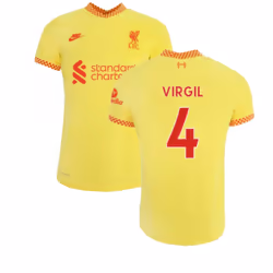 Liverpool 2021-2022 3rd Shirt (Kids) (VIRGIL 4) - SB