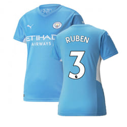 2021-2022 Man City Womens Home Shirt (RUBEN 3) - M