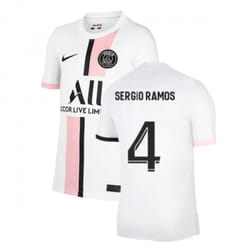 PSG 2021-2022 Away Shirt (Kids) (SERGIO RAMOS 4) - SB