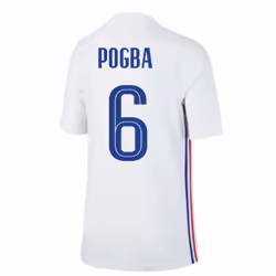 2020-2021 France Away Nike Football Shirt (Kids) (POGBA 6) - SB