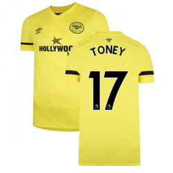 2021-2022 Brentford Away Shirt (TONEY 17) - S