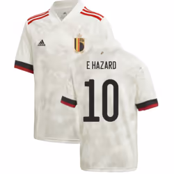 2020-2021 Belgium Away Shirt (Kids) (E HAZARD 10) - SB