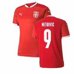 2020-2021 Serbia Home Puma Football Shirt (MITROVIC 9) - XXL