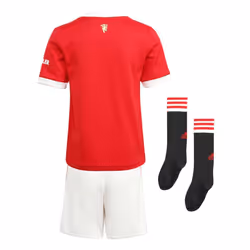 Man Utd 2021-2022 Home Mini Kit (CANTONA 7) - 18-24 Months