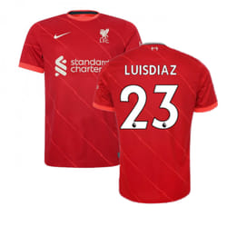 Liverpool 2021-2022 Home Shirt (LUIS DIAZ 23) - S
