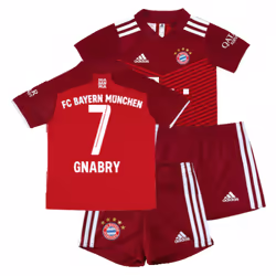 2021-2022 Bayern Munich Home Mini Kit (GNABRY 7) - 3-4 Years