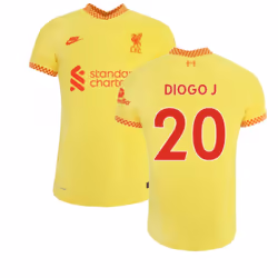 Liverpool 2021-2022 3rd Shirt (DIOGO J. 20) - M