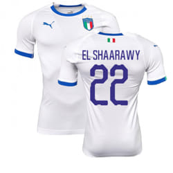 2018-2019 Italy Away evoKIT Away Shirt (El Shaarawy 22) - M