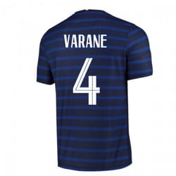 2020-2021 France Home Nike Vapor Match Shirt (VARANE 4) - S