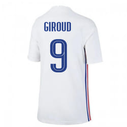 2020-2021 France Away Nike Football Shirt (Kids) (GIROUD 9) - SB