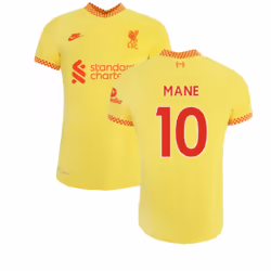 Liverpool 2021-2022 3rd Shirt (Kids) (MANE 10) - SB