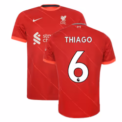 Liverpool 2021-2022 Home Shirt (Kids) (THIAGO 6) - SB