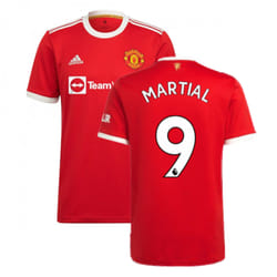 Man Utd 2021-2022 Home Shirt (MARTIAL 9) - 4XL