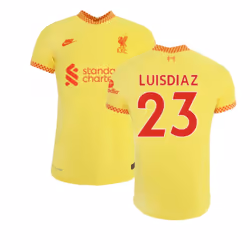Liverpool 2021-2022 3rd Shirt (LUIS DIAZ 23) - S