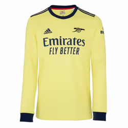 Arsenal 2021-2022 Long Sleeve Away Shirt (ODEGAARD 8) - S