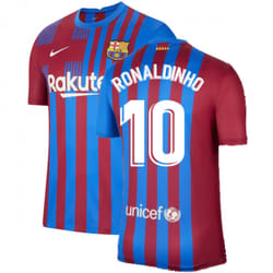 2021-2022 Barcelona Home Shirt (RONALDINHO 10) - XL