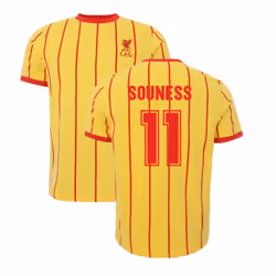 Liverpool Heritage 1982 Yellow Away Tee (Souness 11) - XL