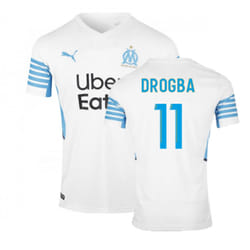 2021-2022 Marseille Home Shirt (DROGBA 11) - XXL