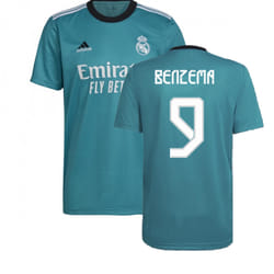 Real Madrid 2021-2022 Third Shirt (BENZEMA 9) - XL
