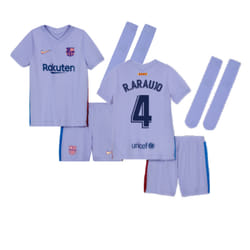 2021-2022 Barcelona Training Shirt (Noble Red) - Womens (R.ARAUJO 4) - L