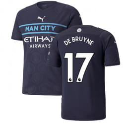 2021-2022 Man City Third Shirt (DE BRUYNE 17) - XXL