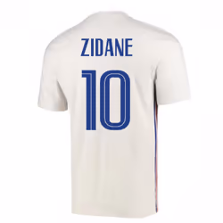 2020-2021 France Away Nike Football Shirt (ZIDANE 10) - M