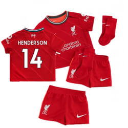 Liverpool 2021-2022 Home Baby Kit (HENDERSON 14) - 9-12 Months