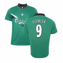 1999-2000 Liverpool Away Retro Shirt (FOWLER 9) - XL