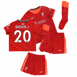 Liverpool 2021-2022 Home Little Boys Mini Kit (DIOGO J. 20) - LB