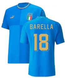 2022-2023 Italy Authentic Home Shirt (BARELLA 18) - S