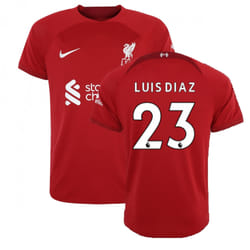 2022-2023 Liverpool Home Shirt (LUIS DIAZ 23) - S